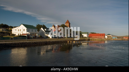 Port Stanley Harbour, Falkland Islands Stock Photo