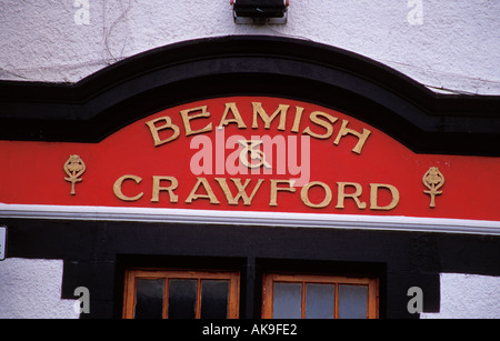 Beamish Crawford Brewery Cork City Ireland Brewery sign Stock Photo