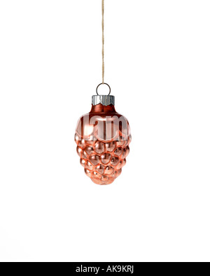 Christmas ornament hanging on hook Stock Photo