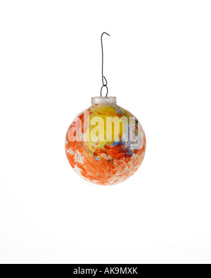 Christmas ornament hanging on hook Stock Photo