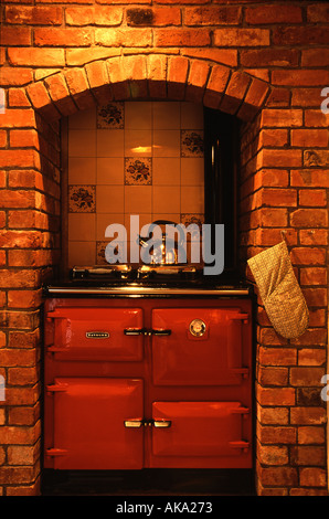 A temperature gauge on a Rayburn oven Stock Photo - Alamy