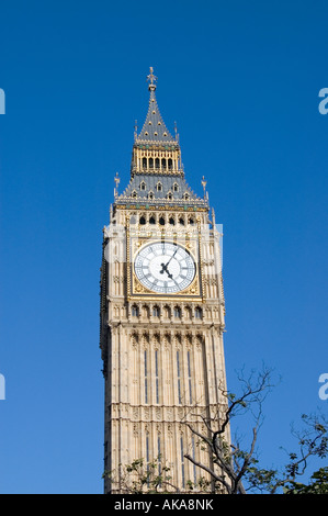 The Big Ben clock tower in Westminster London Stock Photo