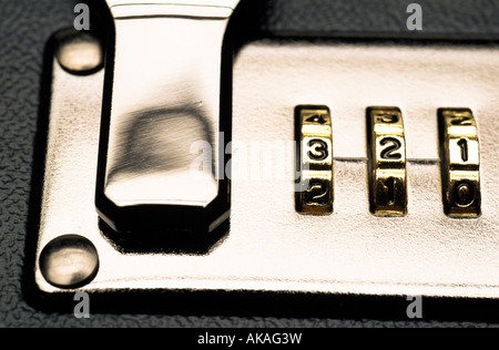 Combination lock Stock Photo