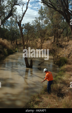 water quality testing queensland dsc 3162 Stock Photo