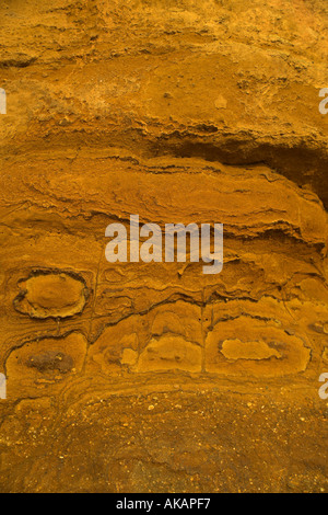 Rock Texture Hunstanton Norfolk England UK Stock Photo - Alamy