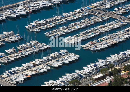 Harbour Overview, Cap Ferrat, French Riviera, Cote d'Azur, France Stock Photo