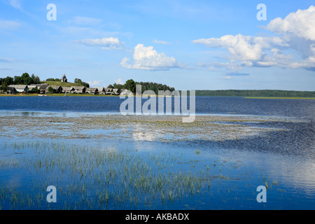 Vershinino, Kenozero lake, Archangelsk (Arkhangelsk) region, Russia Stock Photo