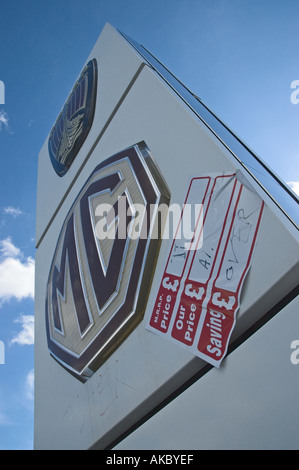 Mg Rover Collapse MG Rover dealer closed and boarded up after the collapse of the Rover ...