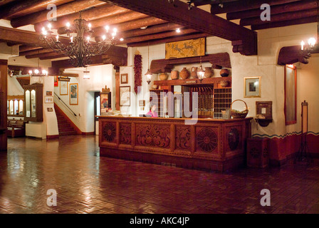 La Fonda Hotel, Santa Fe, New Mexico USA Stock Photo - Alamy