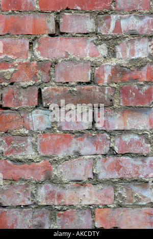 old decaying brick wall Stock Photo