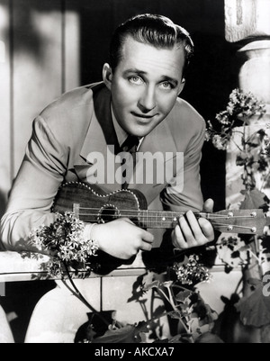 BING CROSBY US singer actor Stock Photo