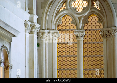 South-East Europe, Croatia, Dubrovnik, gothic window, close-up Stock Photo