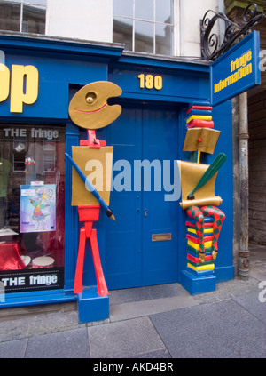 The Edinburgh Festival Fringe Shop and Box Office, Scotland Stock Photo