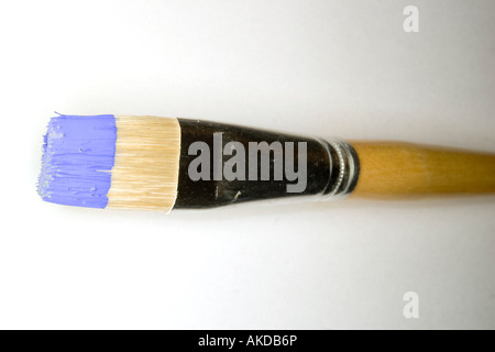 Colorful paint brush Stock Photo