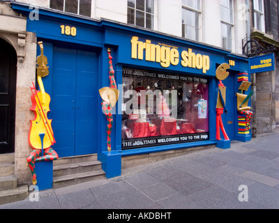 The Edinburgh Festival Fringe Shop and Box Office, Scotland Stock Photo