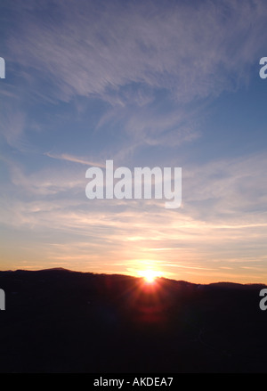 Sky at Sunset Stock Photo
