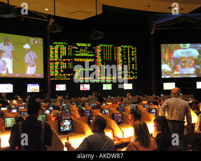 Las Vegas Sports Book Stock Photo - Alamy