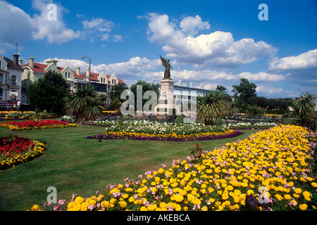 Sea Front Gardens at Clacton on Sea Essex England Stock Photo