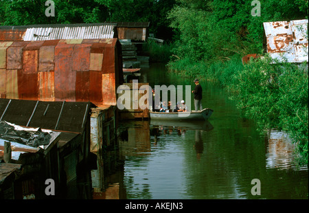 Russland, Kaliningrad (Königsberg), Jantarny (Palmnicken), Kanal bei Palmnicken Stock Photo