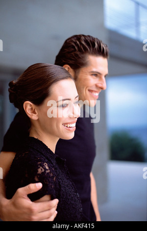 Young Happy Hispanic Young Couple in Front of Their New Home Stock ...