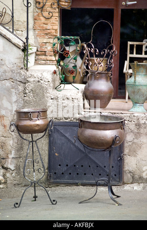 Wrought iron, Guardiagrele, Abruzzo, Italy Stock Photo