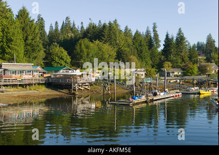 Bamfield West Coast Vancouver Island British Columbia Canada Stock Photo