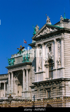 Österreich, Wien 1, Die Neue Burg, der Südostflügel der Wiener Hofburg Stock Photo