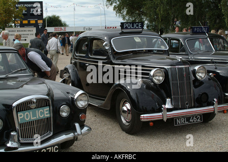 Wolseley 6110 6 110 and Ford V8 Pilot at Goodwood Revival Meeting 2005 Stock Photo