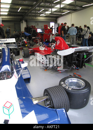 Surtees TS9 and TS9B Racing Cars at Silverstone Northamptonshire Stock Photo