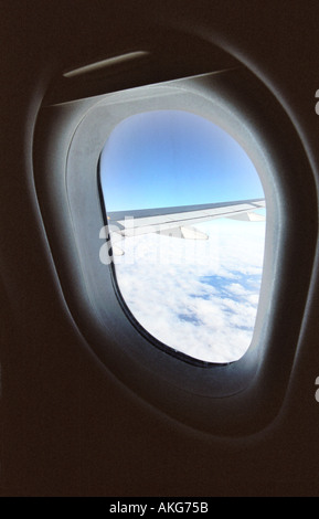 INSIDE AN AIRPLANE Stock Photo - Alamy