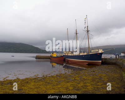 Inverary Maritime Museum on Loch Fyne Inverary Argyll Scotland Stock Photo