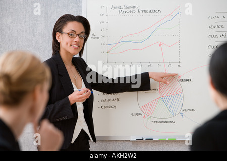 Young woman giving lecture Stock Photo, Royalty Free Image: 8571694 - Alamy