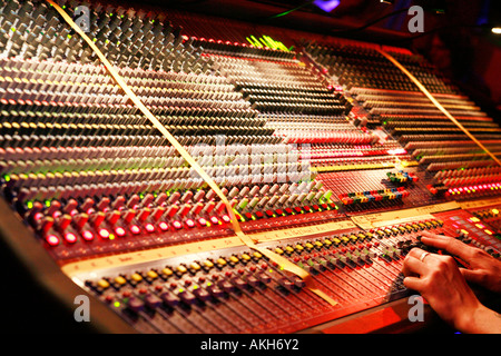 Detail of a mixer Stock Photo
