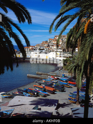 Camara de Lobos Madeira Portugal Europe. Photo by Willy Matheisl Stock Photo