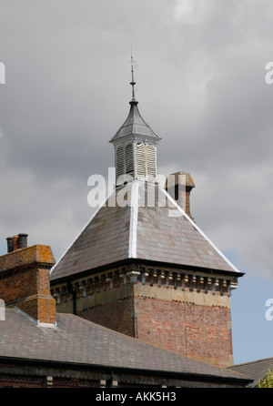 Tower of the old Tunbridge Wells West Station now part of a restaurant chain Stock Photo