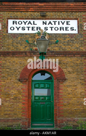 Royal Native Oyster Stores in Whitstable Kent England Stock Photo