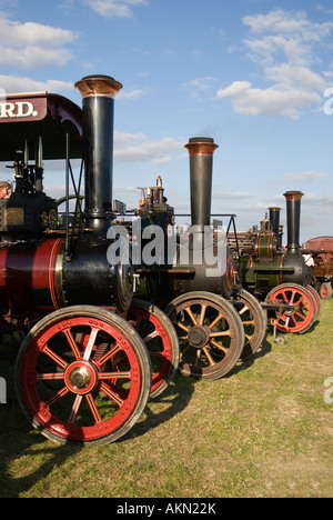 Steam tractors at the 2007 Great Dorset Steam Fair Blandford Forum ...