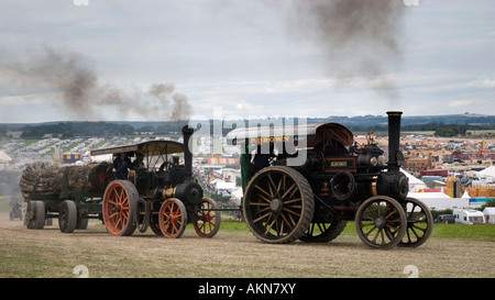 Steam tractors at the 2007 Great Dorset Steam Fair Blandford Forum ...