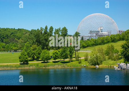 Biosphere, Ile Sainte-Helene, Parc des Iles, Montreal, Quebec, Canada Stock Photo