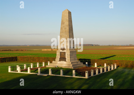 1st Australian Division Memorial, Pozieres, Somme, France Stock Photo