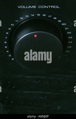 A volume control. Stock Photo