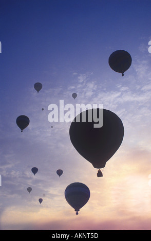 Hot Air Balloon Festival, Lancaster PA USA Stock Photo