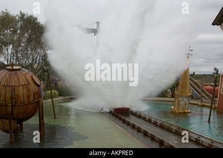 Tidal Wave Ride Thorpe Park Stock Photo