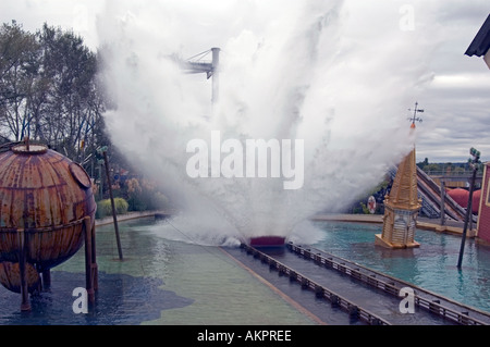 Tidal Wave Ride Thorpe Park Stock Photo