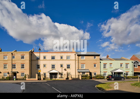 Housing at Cambourne Village Cambridgeshire Stock Photo