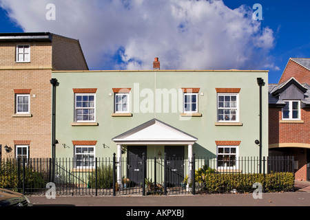 Housing at Cambourne Village Cambridgeshire Stock Photo