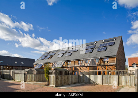 Housing at Cambourne Village Cambridgeshire Stock Photo