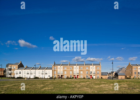 Housing at Cambourne Village Cambridgeshire Stock Photo