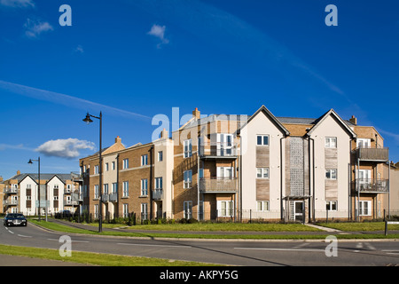 Housing at Cambourne Village Cambridgeshire Stock Photo