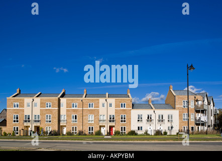 Housing at Cambourne Village Cambridgeshire Stock Photo